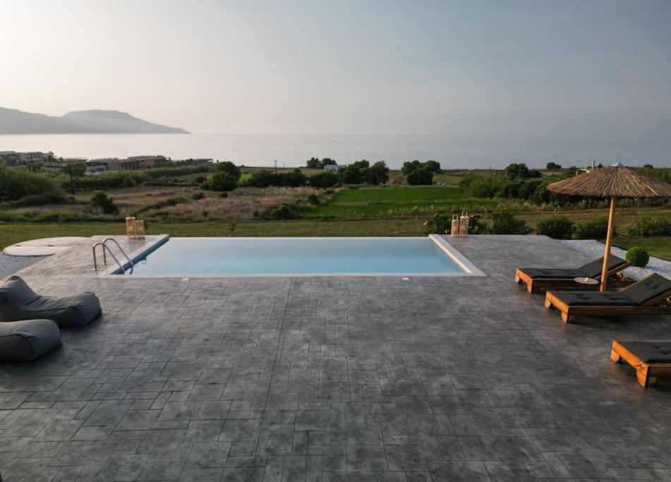 Blue Harmony Villa Dhrámia Dış mekan fotoğraf