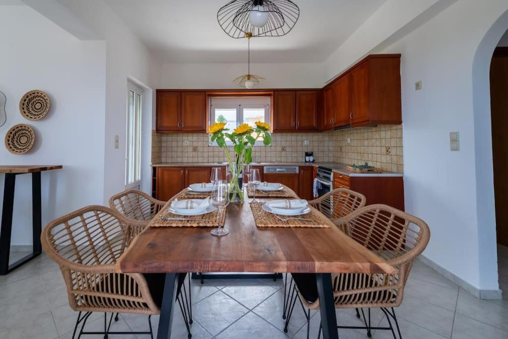 Blue Harmony Villa Dhrámia Dış mekan fotoğraf