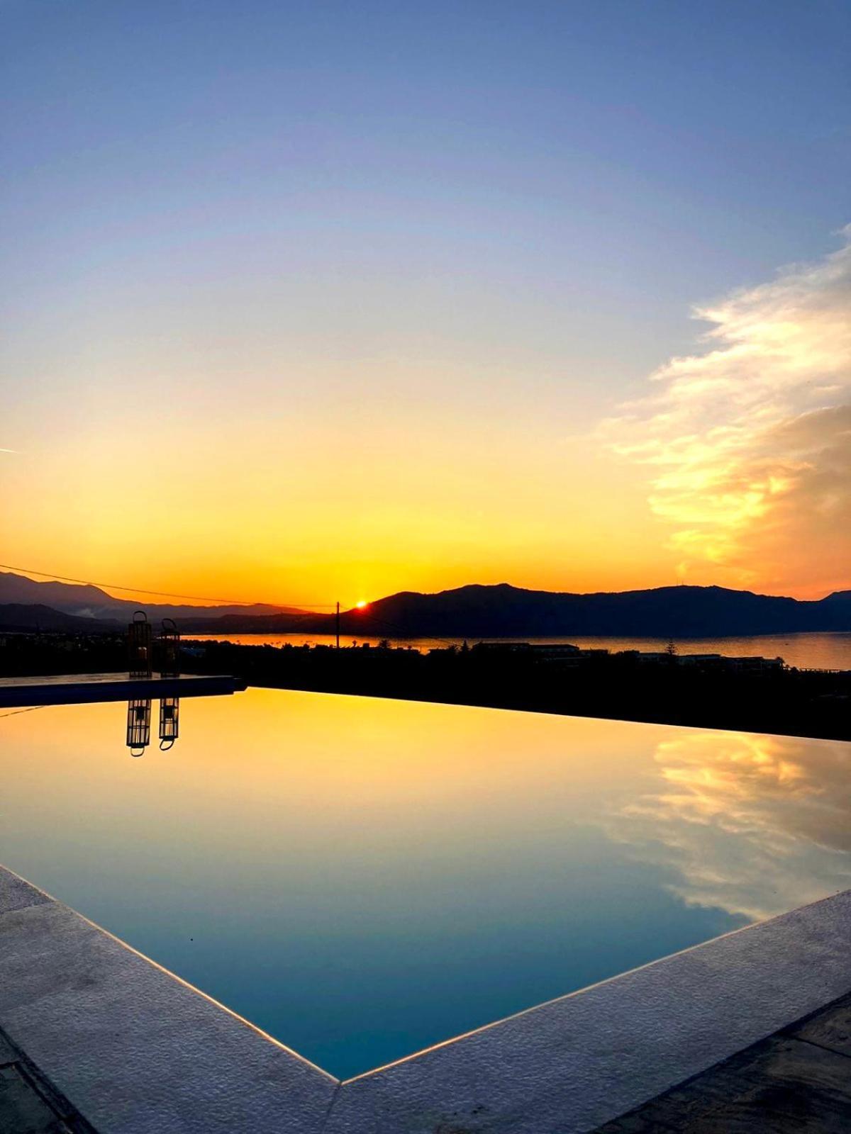Blue Harmony Villa Dhrámia Dış mekan fotoğraf