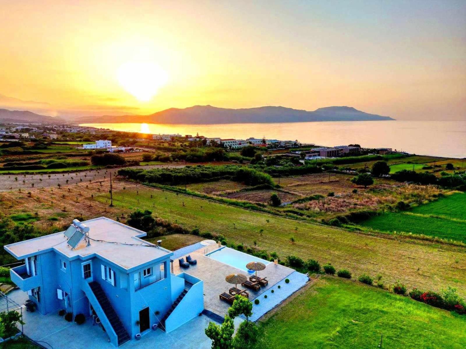 Blue Harmony Villa Dhrámia Dış mekan fotoğraf